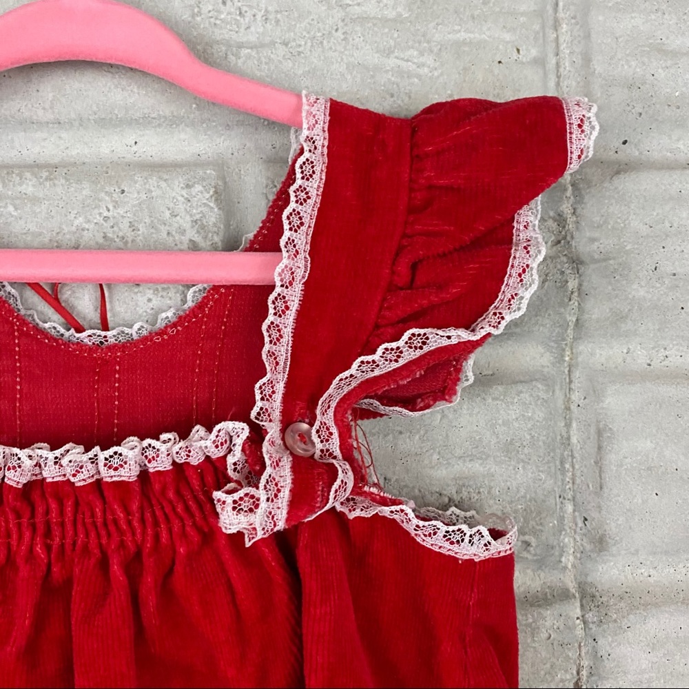 Vintage Evy Of California Baby Dress Size 12 Month - Picture 6 of 10